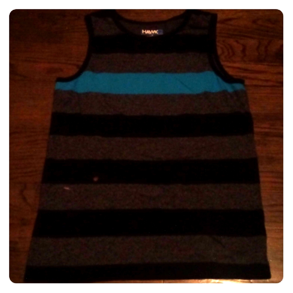 Tony Hawk tank top.
